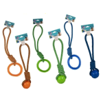 Dog TPR Tug / Rope Toy 35 - 50cm, assorted